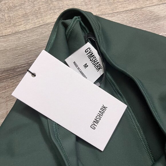 Gymshark Athletic Venture Leggings Obsidian Green NWT Women’s Size M - Picture 7 of 9